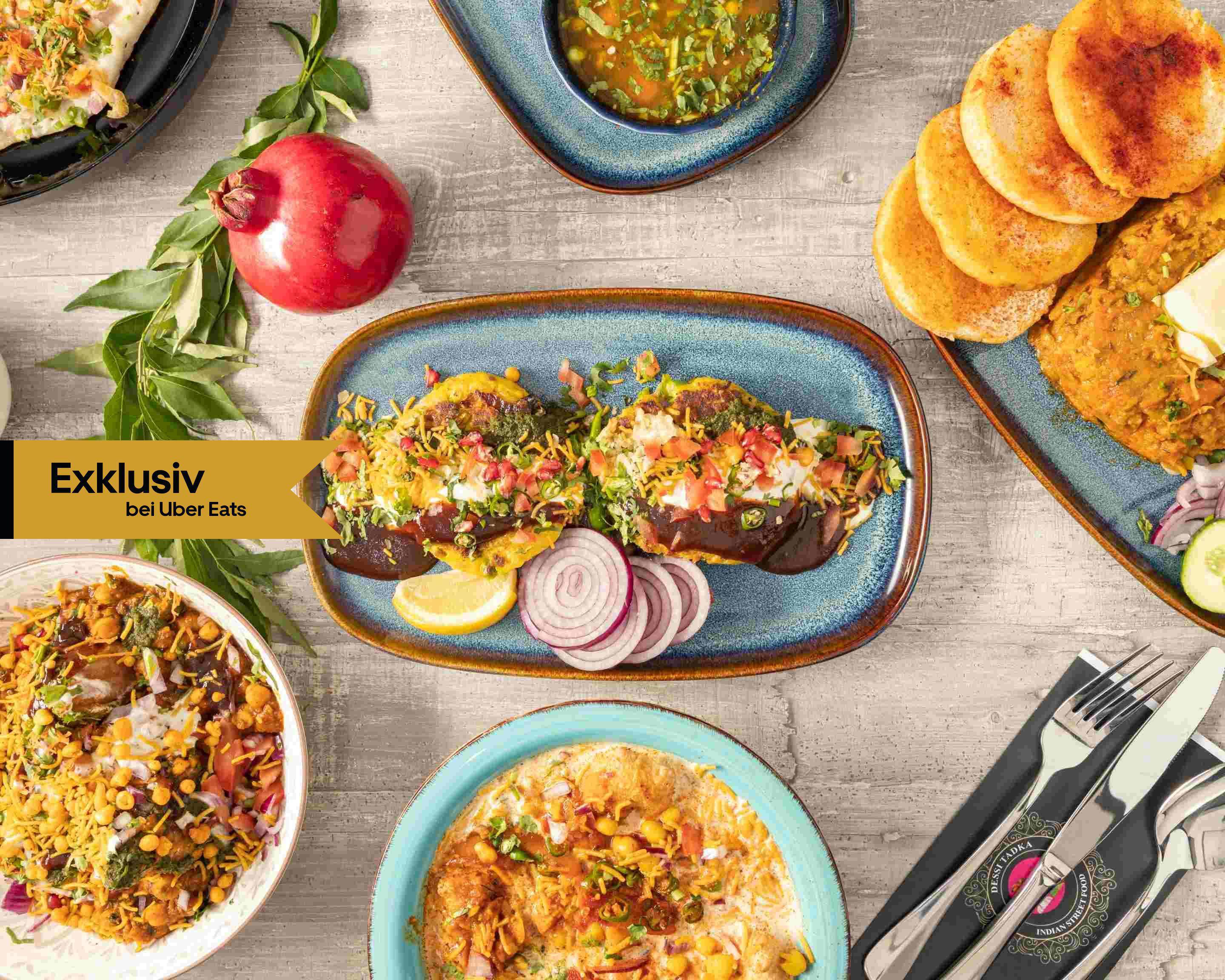 Dessi Tadka Indian Street Food Delivery Menu & Prices München