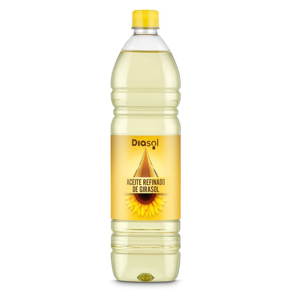 Aceite Refinado De Girasol Diasol Botella 1 L