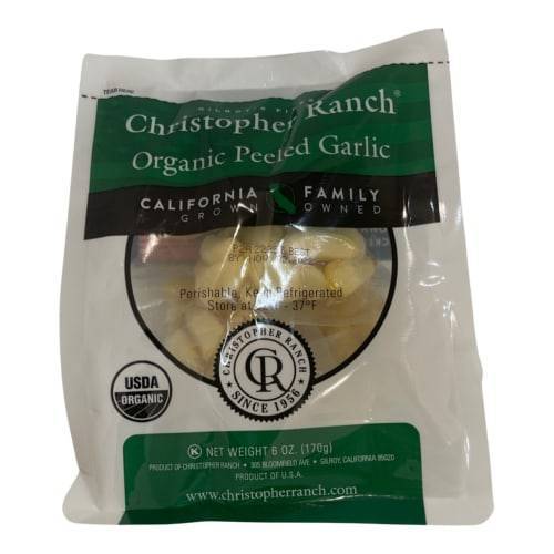 Christopher Ranch Organic Peeled Garlic