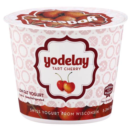 Yodelay Tart Cherry Low-Fat Yogurt
