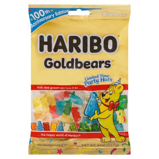 Haribo Gold-Bears Original Gummi Candy (8 oz)