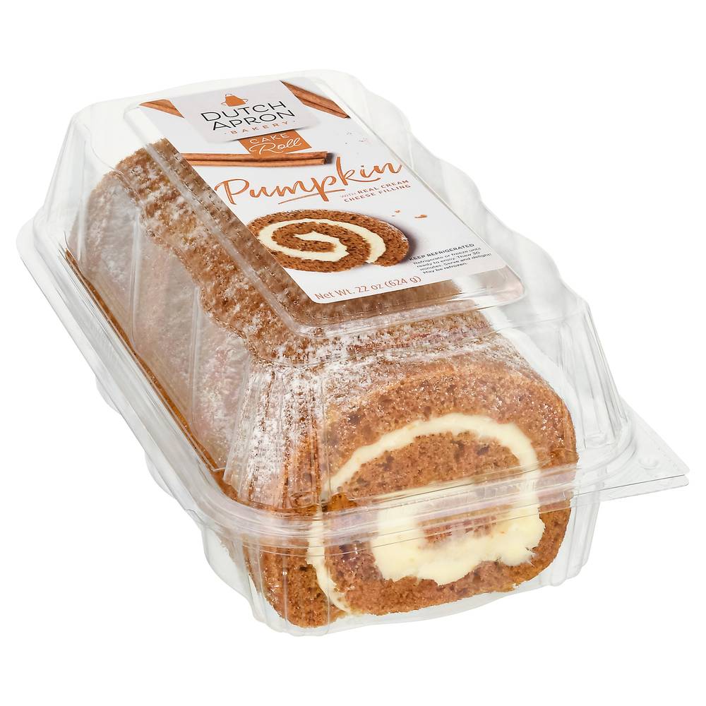 Dutch Apron Pumpkin Cake Roll