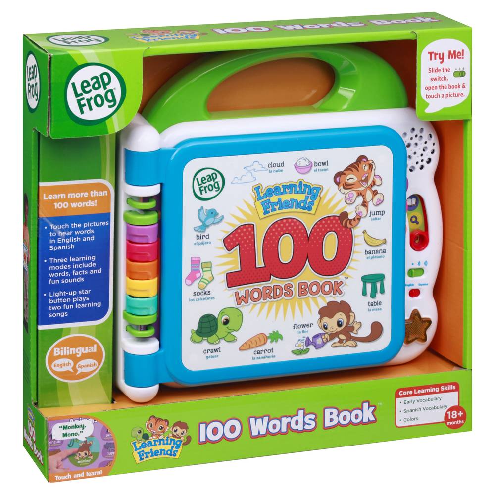 LeapFrog 18+ Months Learning Friends 100 Words Book