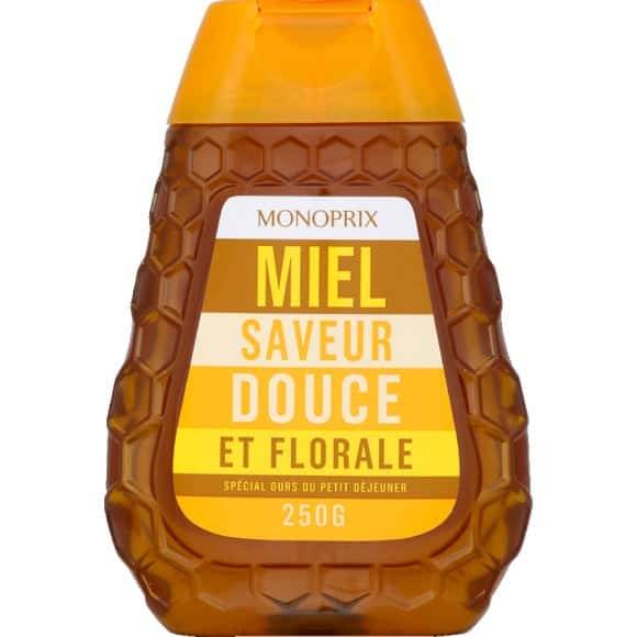 Monoprix Miel Saveur Douce Et Florale Le Flacon De 250 G