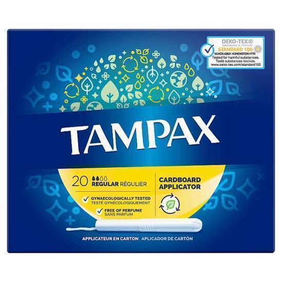 Tampax Tampons Regular 20s