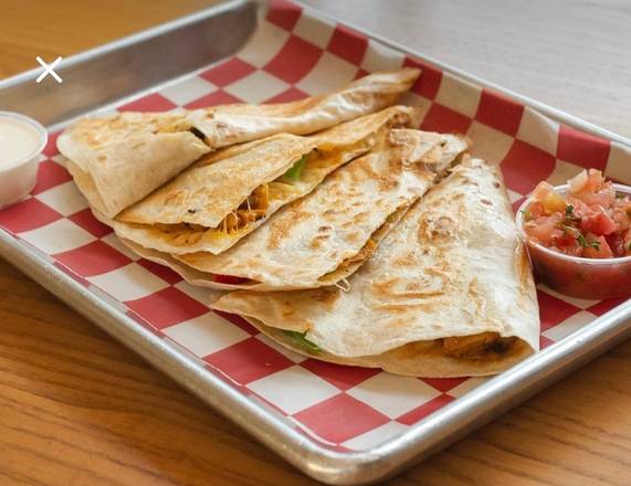 Adobo Chicken Quesadilla