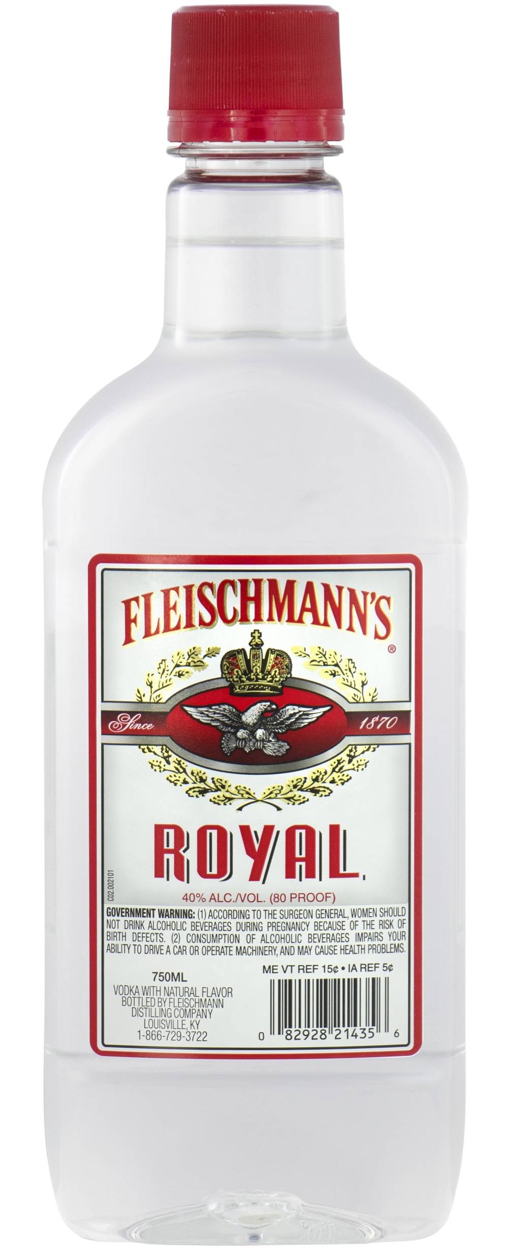 Fleischmann's Royal Vodka (750 ml)