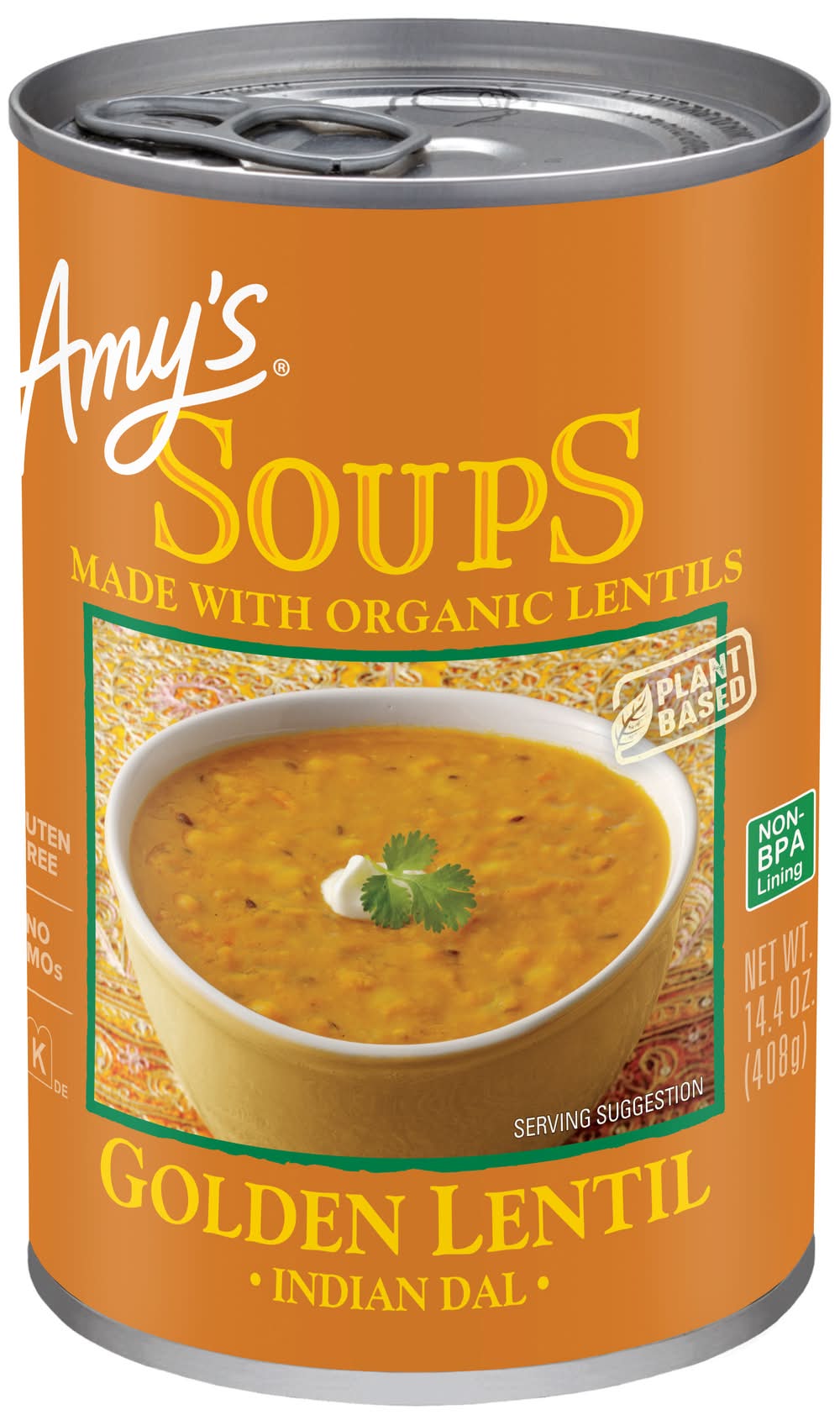 Amy's Organic Golden Lentil Soup (14.4 oz)
