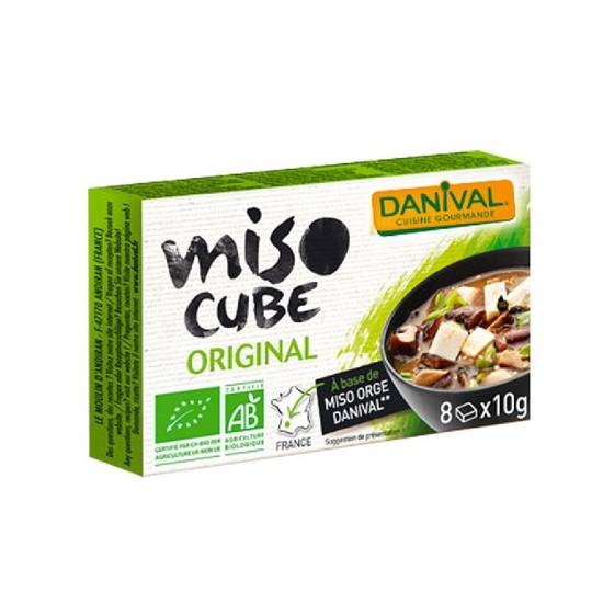 Miso cube 80g - DANIVAL - BIO