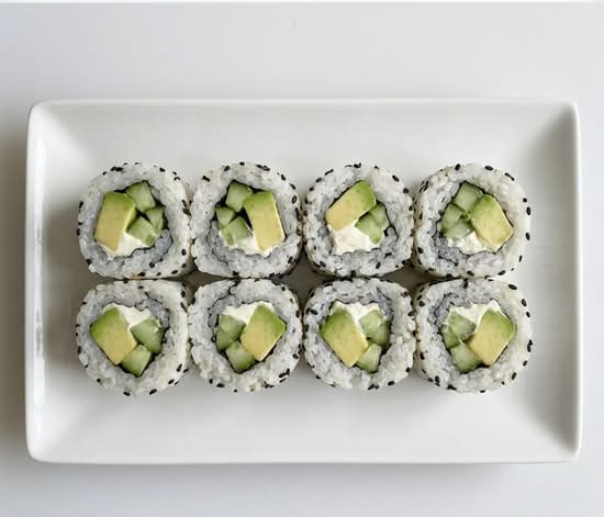 California Saumon Avocat Cheese