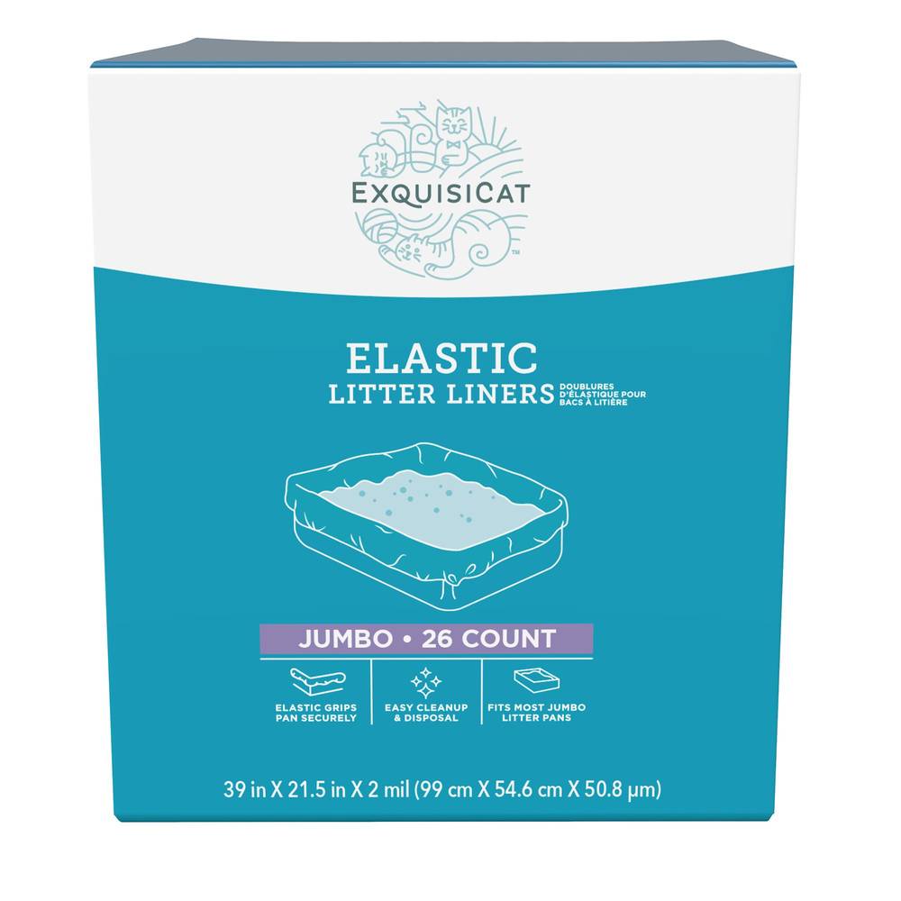 Exquisicat Elastic Litter Liners (jumbo)
