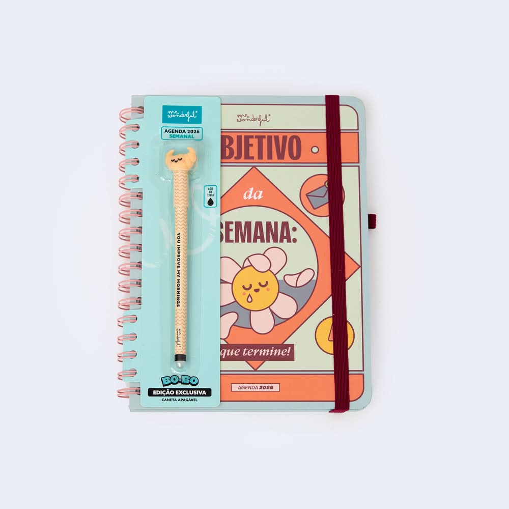 Agenda Wonder 2026 - Objetivo Da Semana