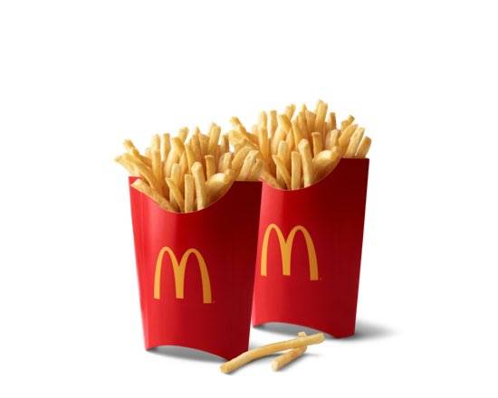2 Large Fries