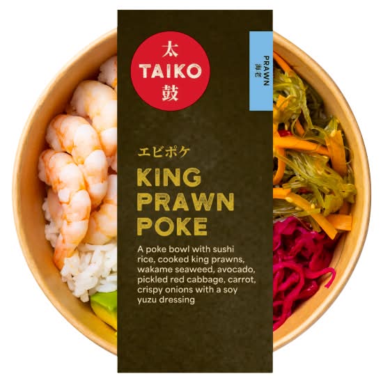 Taiko King Prawn Poke (293g)