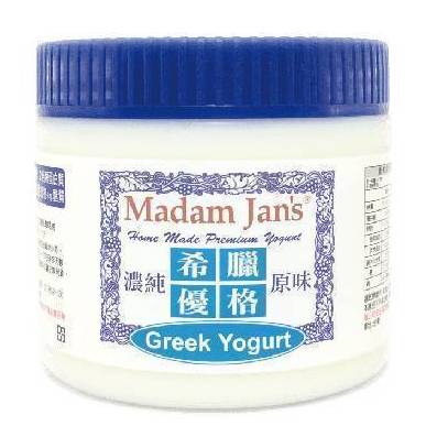 MADAM JAN'S 希臘優格 365G(冷藏)^301174221