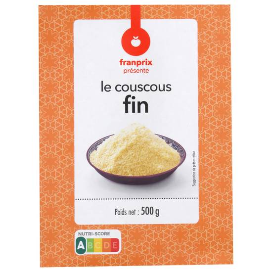 Couscous fin franprix 500g