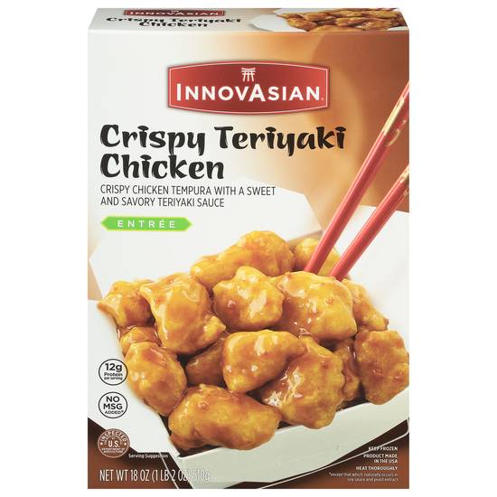 Innovasian Crispy Teriyaki Chicken Entree