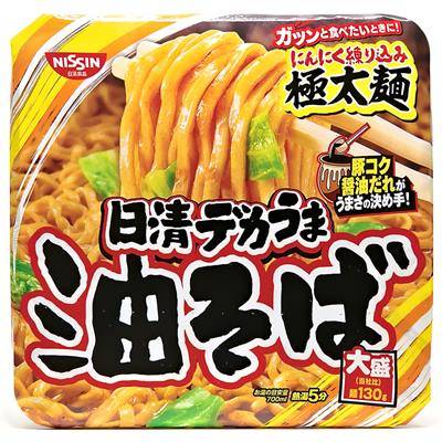 日清食品　日清デカうま　油そば　１５７ｇ