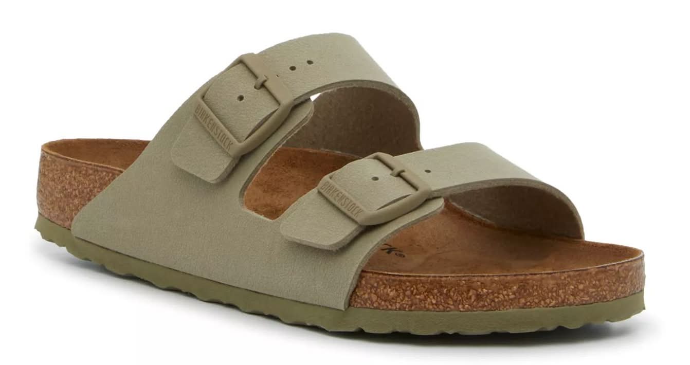 Birkenstock Arizona Slide Sandal - Men's (Army Green Medium - EU 43 / US Men's 10-10.5 / Women's 12-12.5)