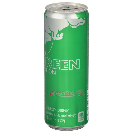 Red Bull Green Edition Energy Drink (12 fl oz) (dragon fruit )