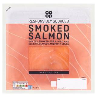 Co-op Smoked Salmon 100g
