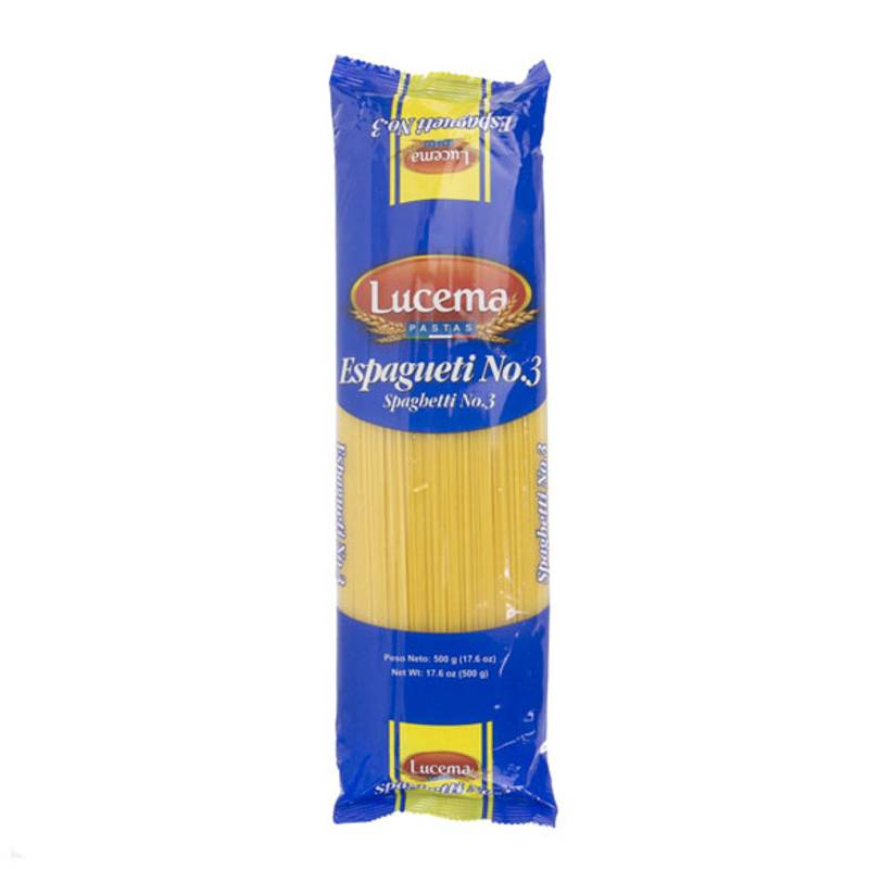 Lucema espagueti #3 (bolsa 500 g)