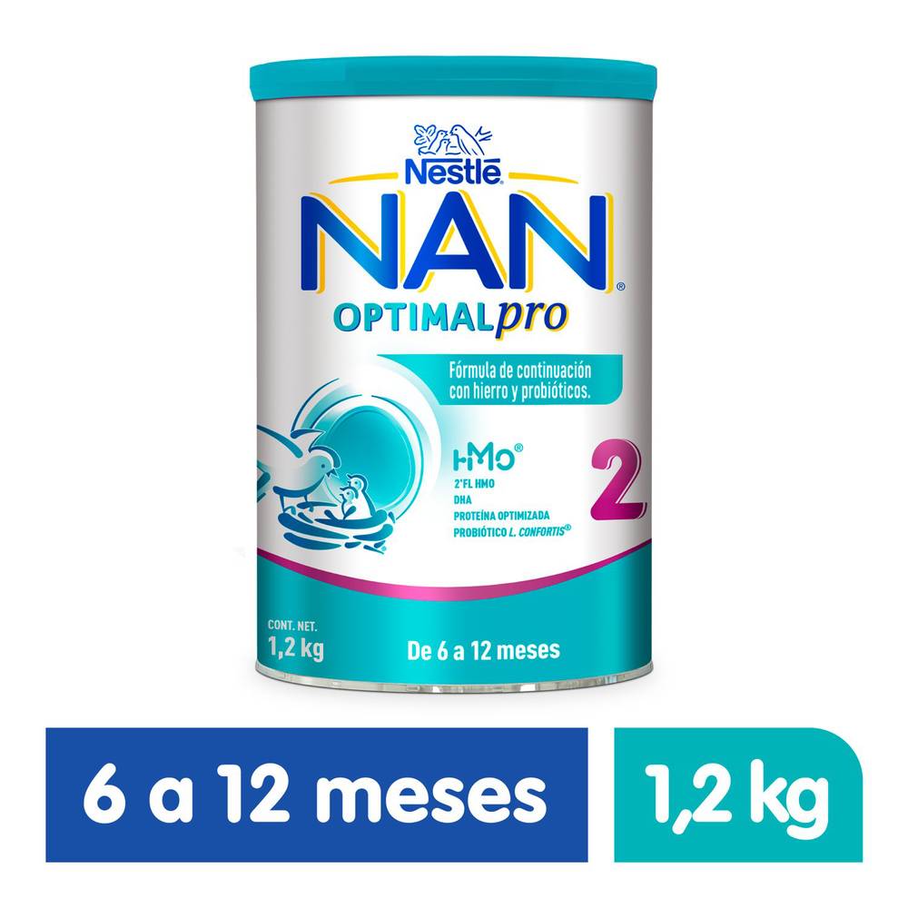 Nan fórmula para lactantes optipro 2