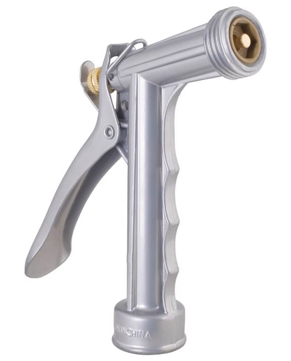 Home Plus Adjustable Shower And Stream Metal Hose Nozzle