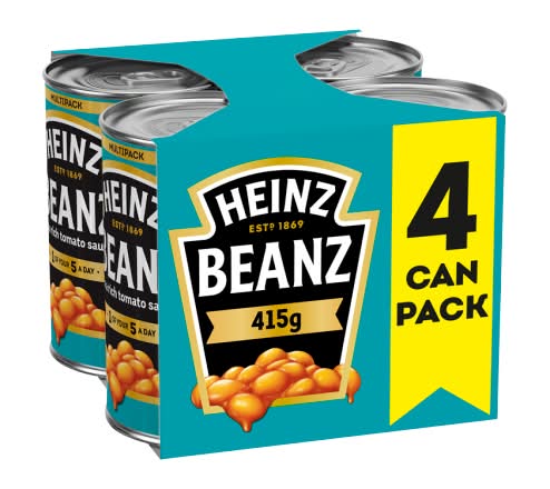 Heinz Beanz in a Rich Tomato Sauce Value pack (4 x 415kg)