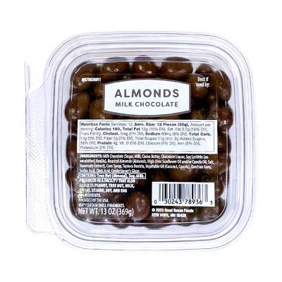 Milk Chocolate Almonds (13 oz)