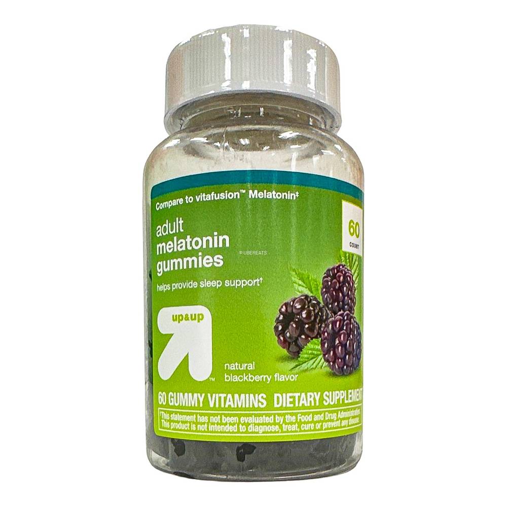 Up&Up Melatonin Dietary Supplement Gummies (blackberry)