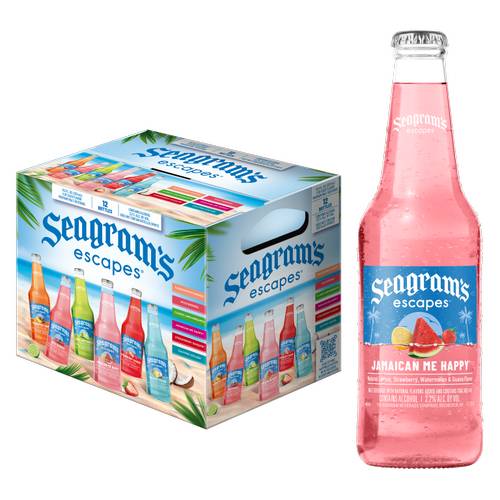 Seagram's Escapes Variety 12pk 12oz BTL 3.2% ABV