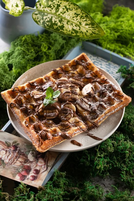 Vegane Nutella-Banane