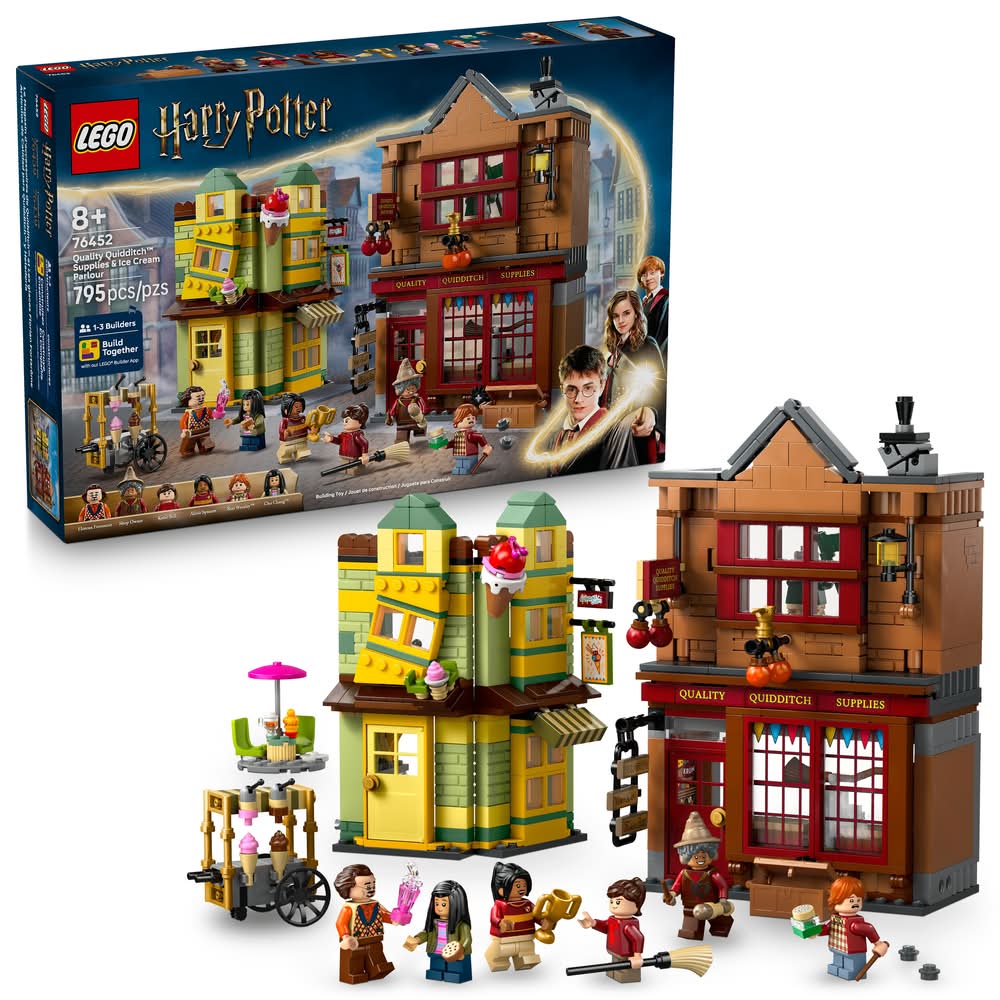 LEGO Harry Potter Quality Quidditch Supplies & Ice Cream Building Set