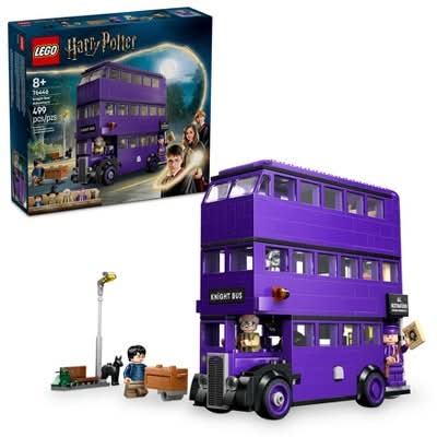 LEGO Harry Potter Knight Bus Adventure Toy Ages 8+ Ages, Assorted (499 ct)