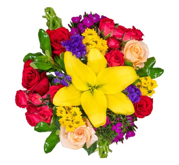 Bloom Haus Joyful Blooms Fresh Flower Bouquet