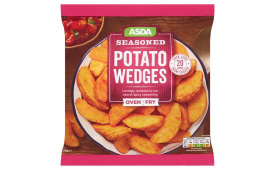 Asda Seasoned Potato Wedges 750g