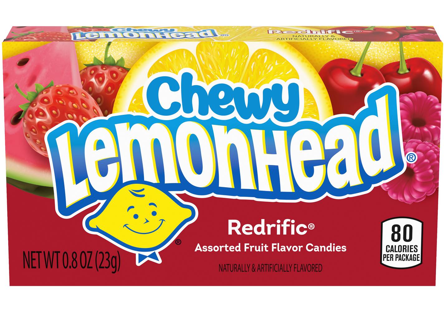 Lemonhead Chewy Redrific Candy (0.8 oz)