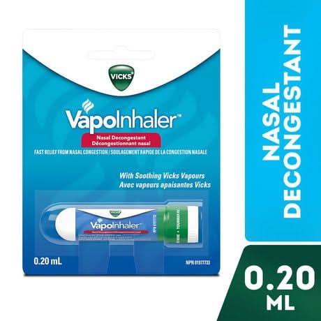 Vicks Vapoinhaler Nasal Decongestant (0.2 ml)