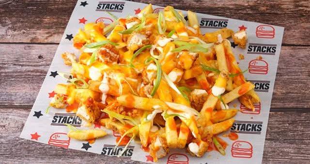 Buffalo Chicken Loaded Fries🌶️