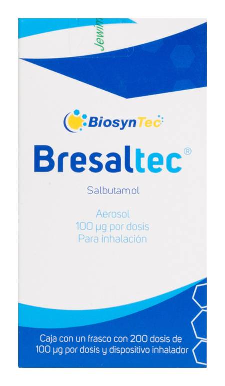 Biosyntec · Bresaltec salbutamol aerosol 100 µg
