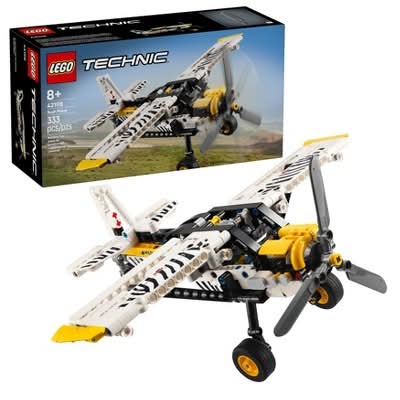 LEGO Technic Bush Plane Building Toy With Spinning Propeller 8+ Years, Assorted (333 ct)