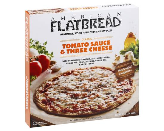 American Flatbread · Tomato Sauce and Three Cheese Pizza (9.1 oz)