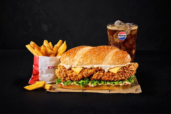 Garlic Parmesan Sub Meal