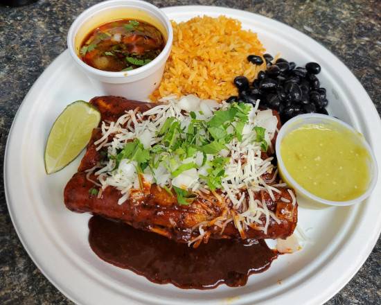 Order Birria Tacos special ONLY THURSDAY food online from Catrina's Cerveza and Grill store, St Anthony on bringmethat.com