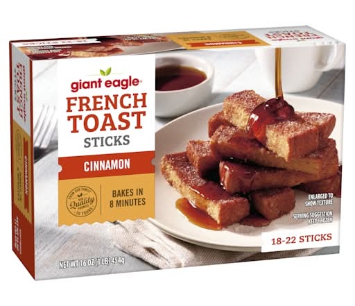 Giant Eagle French Toast Sticks, Cinnamon (16 oz)