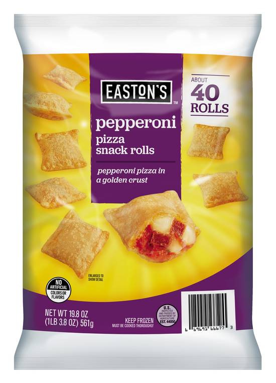Easton's Pizza Snack Rolls (pepperoni)