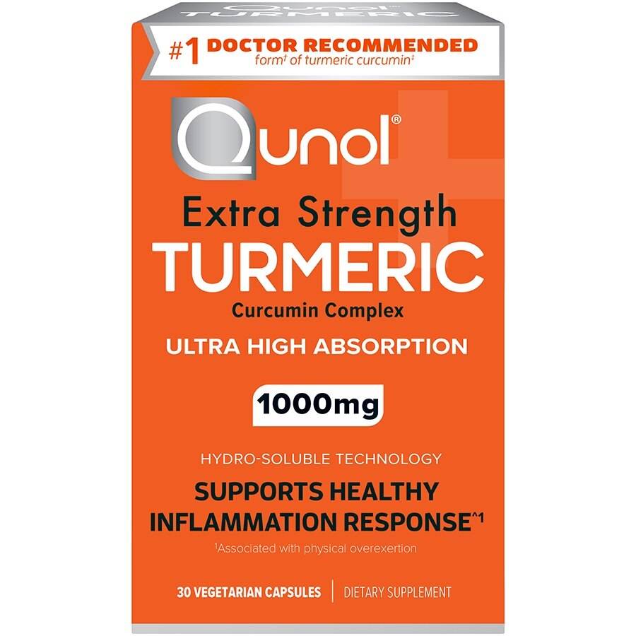 Qunol Extra Strength Turmeric Curcumin Complex Softgels 1000mg, 30 CT