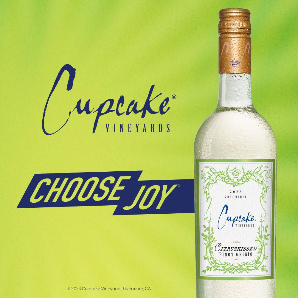 Cupcake Vineyards Citrus Kissed California Pinot Grigio (750 ml)