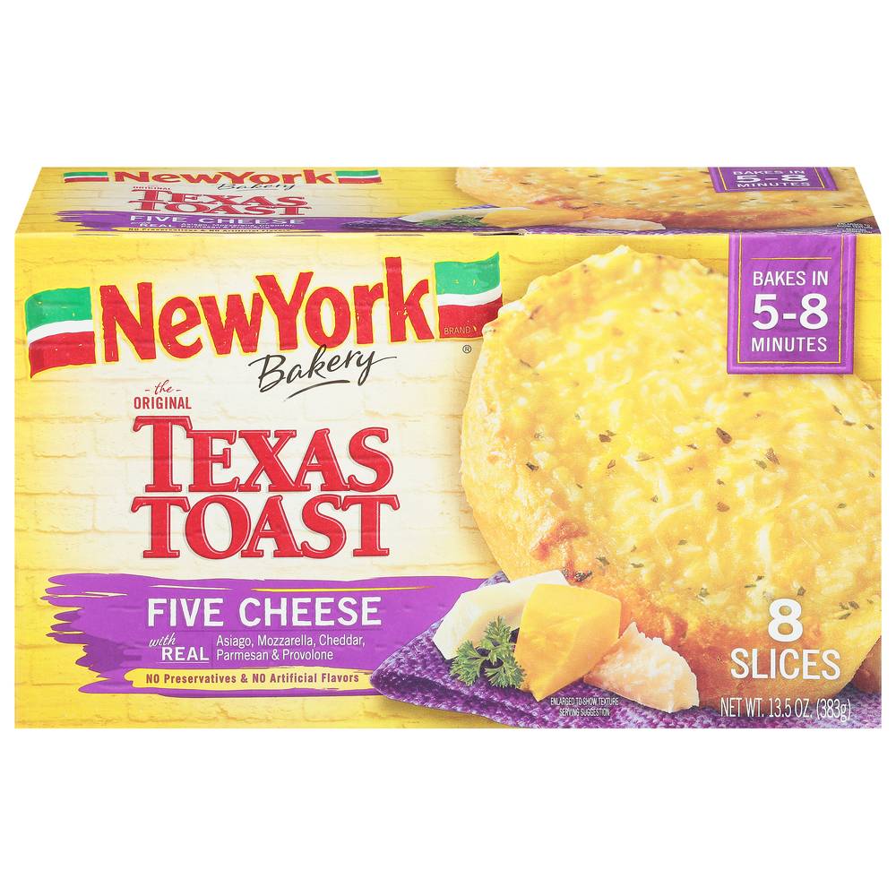 New York Bakery Five Cheese Texas Toast